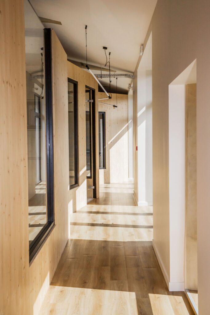 Aménagement Bureaux siège social Soleo