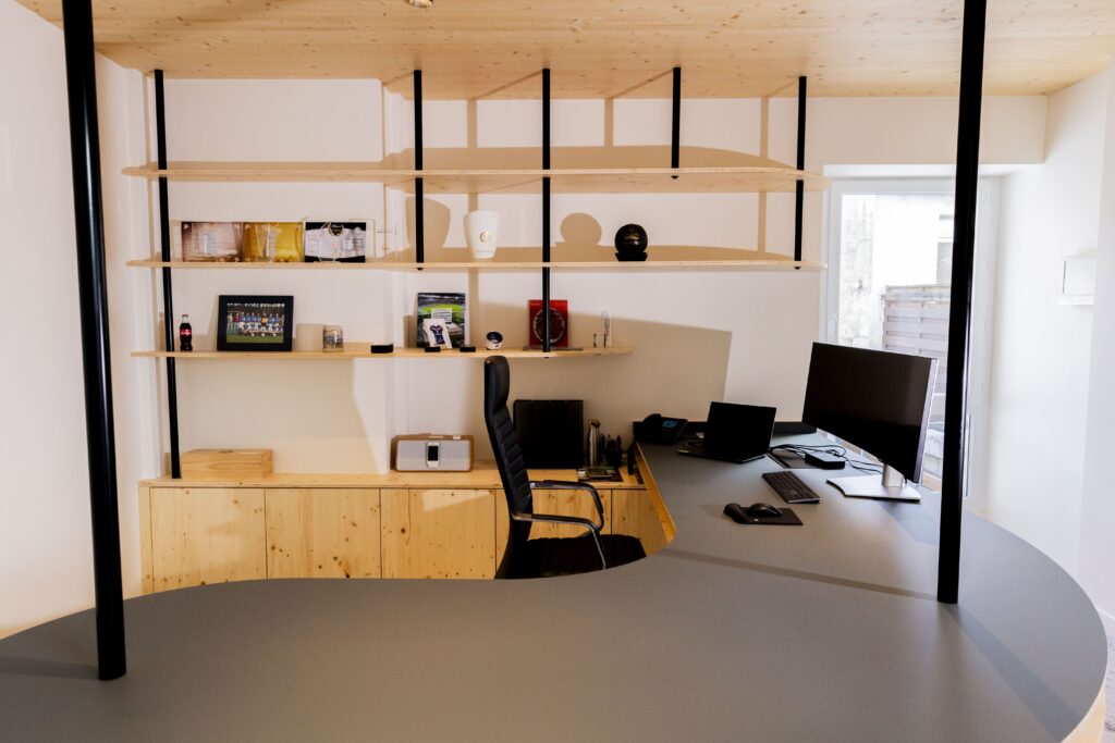 Aménagement Bureaux siège social Soleo