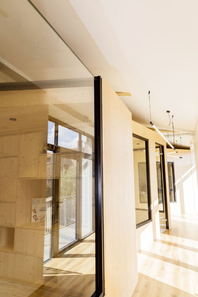 Aménagement Bureaux siège social Soleo