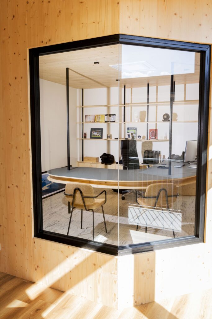 Aménagement Bureaux siège social Soleo