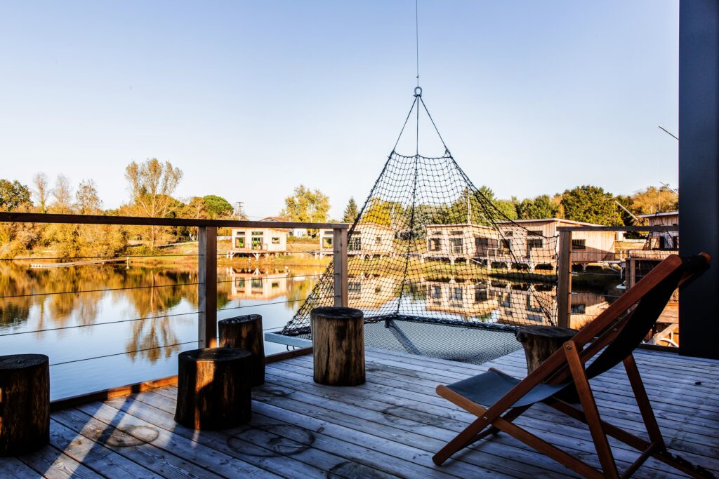 vue Terrasse eco-lodge by David dalidec