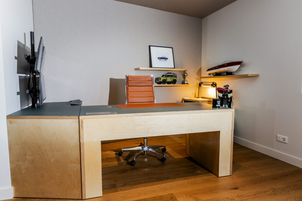 Aménagement Bureaux siège social JDC Création sur mesure par Salomia Design