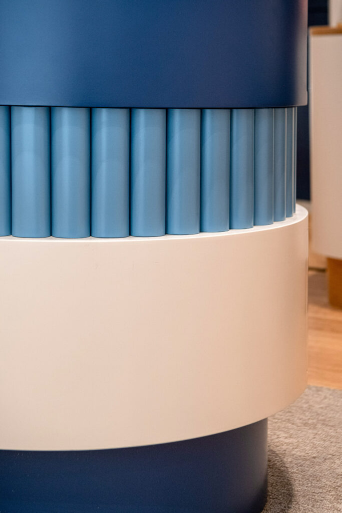 détail mobilier salomia design boutique Simone à Bordeaux design davidalidec & associés